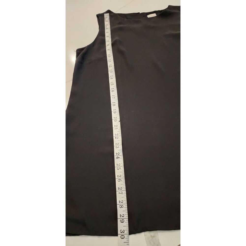 Chico's Lined Sleeveless Blouse Tank Top Women's L Black - Picture 10 of 11